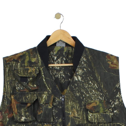 Mens Real Tree Gilet Camo Hunting