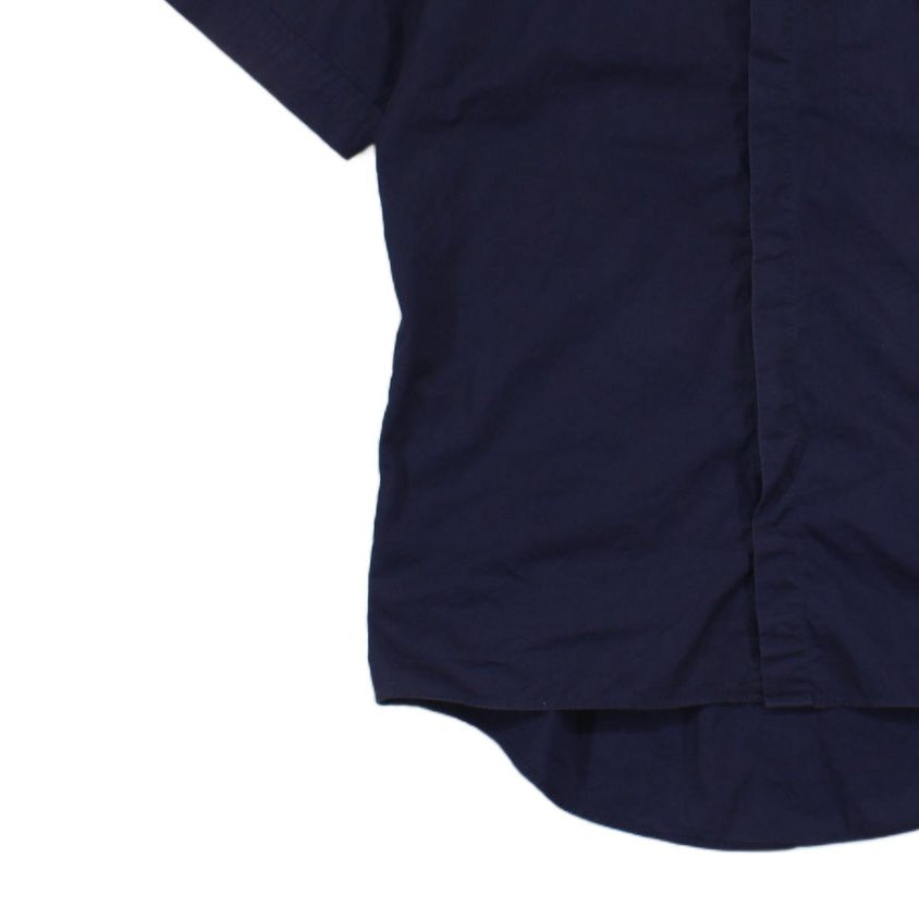 Mens Shirt Designer Short Sleeve Button Up