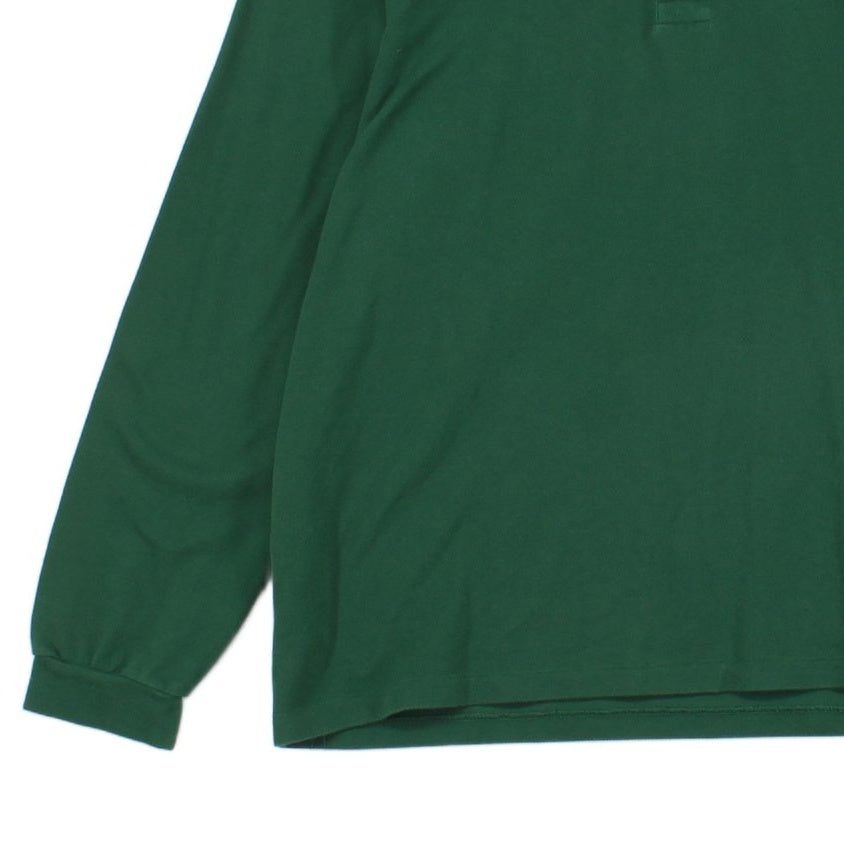 Mens Polo Shirt Long Sleeve Classic Logo
