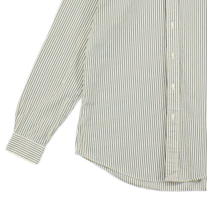 Mens Striped Shirt Button Up Custom Fit