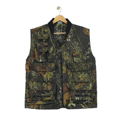 Mens Real Tree Gilet Camo Hunting