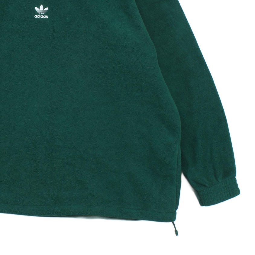 Mens 1/4 Zip Fleece Trefoil Retro