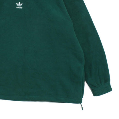 Mens 1/4 Zip Fleece Trefoil Retro
