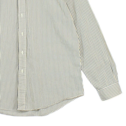 Mens Striped Shirt Button Up Custom Fit