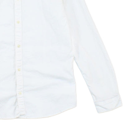 Mens Oxford Shirt Stretch Slim Fit Long Sleeve