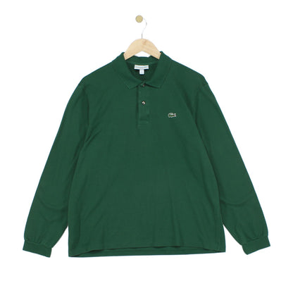 Mens Polo Shirt Long Sleeve Classic Logo