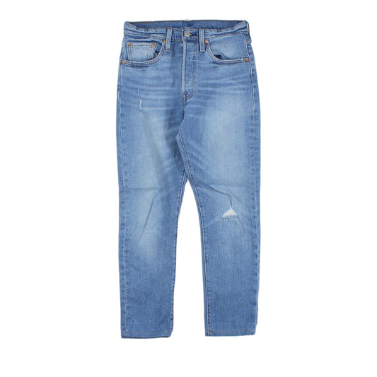 Womens 501 Jeans Classic Fit Button Fly Denim