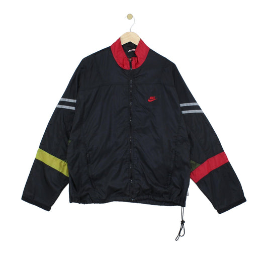 Mens Windbreaker Jacket  Retro Streetwear Oversized