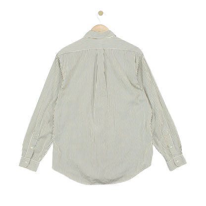 Mens Striped Shirt Button Up Custom Fit
