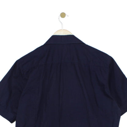 Mens Shirt Designer Short Sleeve Button Up