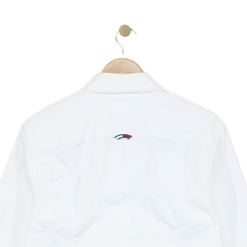 Mens Oxford Shirt Stretch Slim Fit Long Sleeve