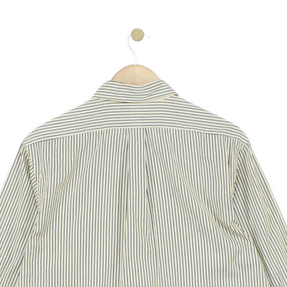 Mens Striped Shirt Button Up Custom Fit