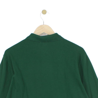 Mens Polo Shirt Long Sleeve Classic Logo