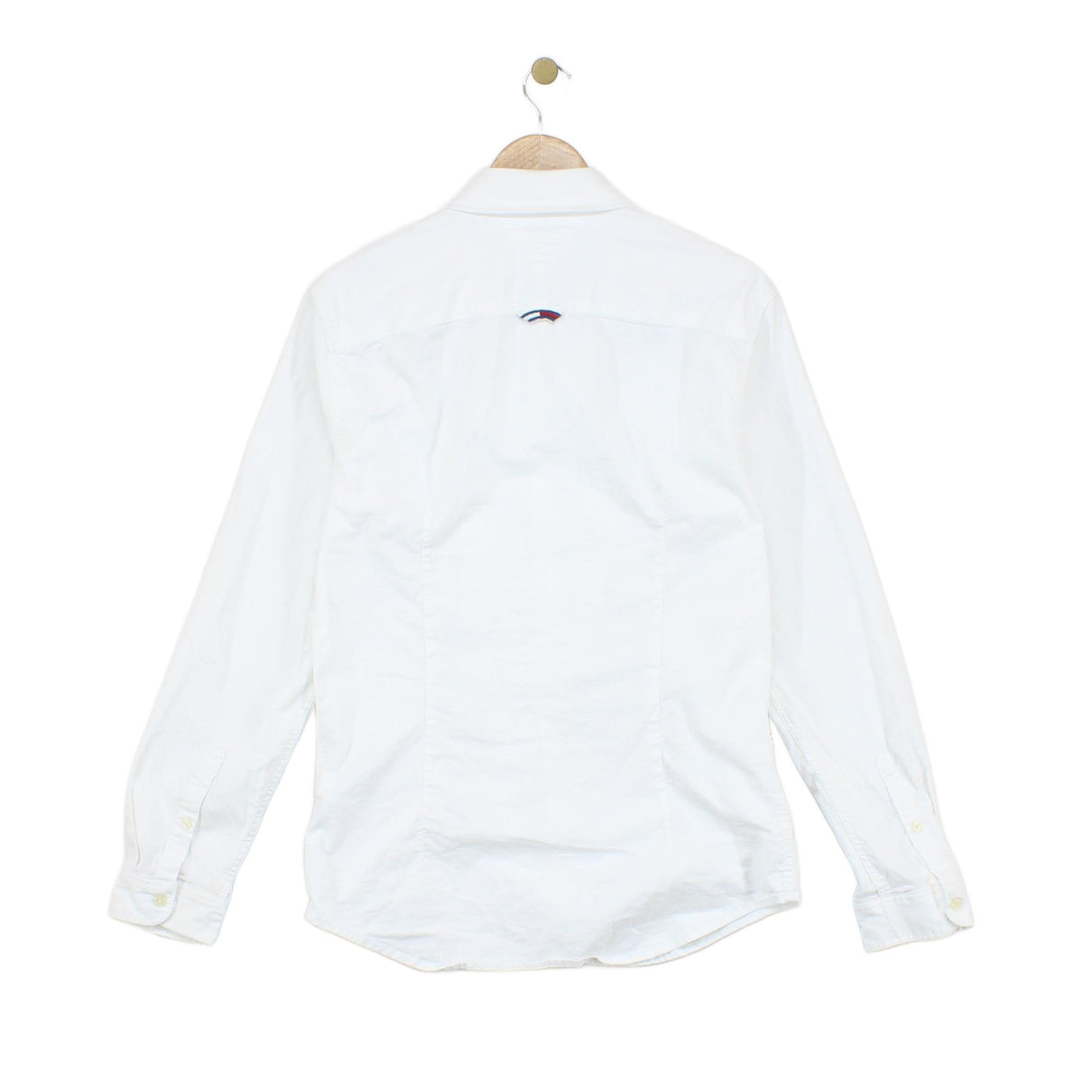 Mens Oxford Shirt Stretch Slim Fit Long Sleeve