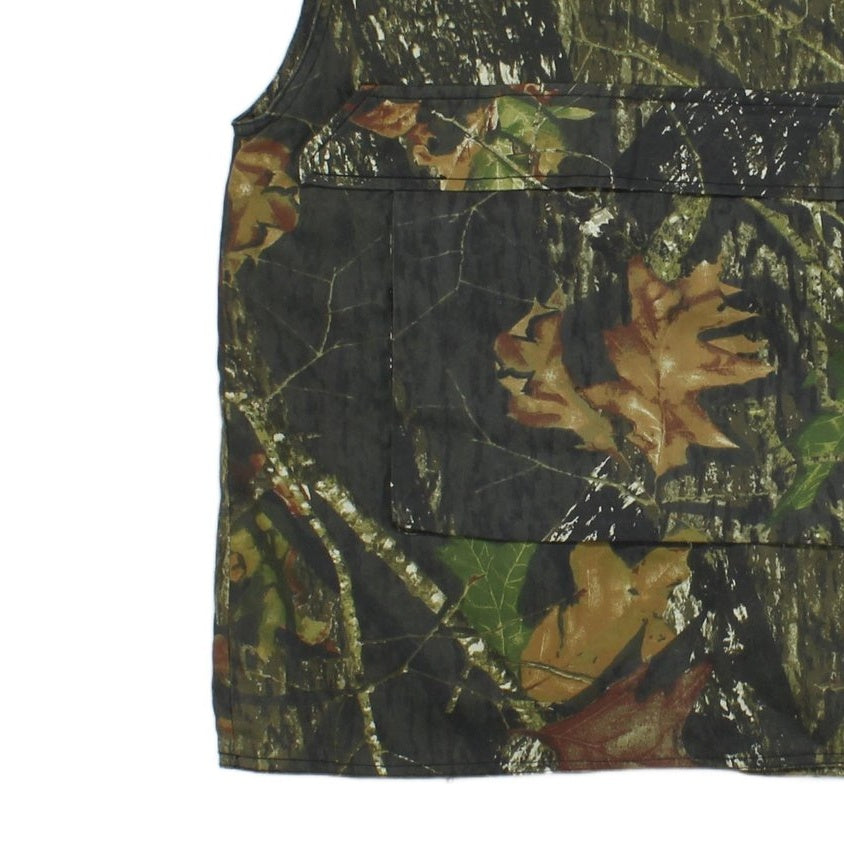 Mens Real Tree Gilet Camo Hunting