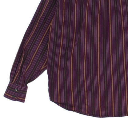 Mens Striped Shirt Button Up