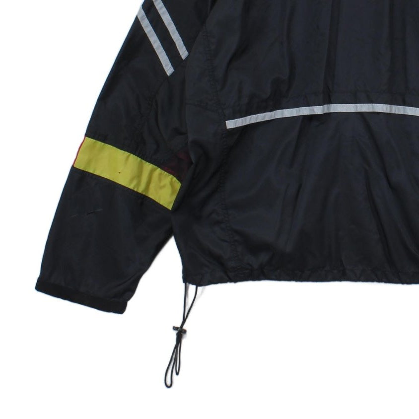 Mens Windbreaker Jacket  Retro Streetwear Oversized