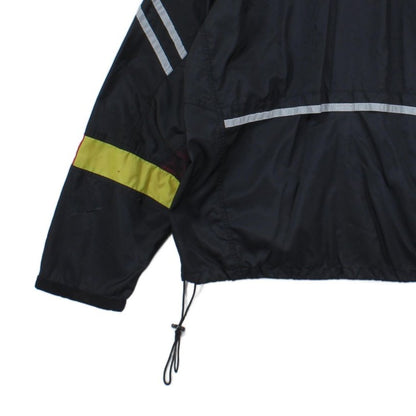 Mens Windbreaker Jacket  Retro Streetwear Oversized