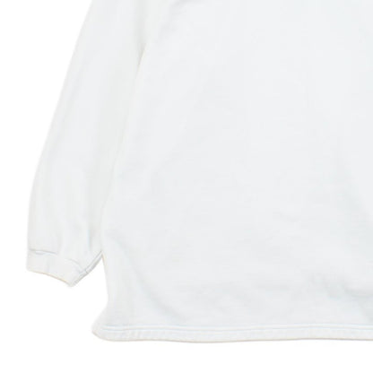 Mens 1/4 Zip Sweatshirt Oversized Retro