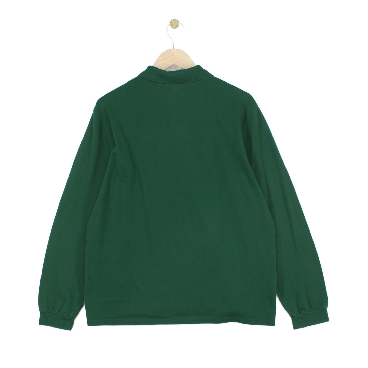 Mens Polo Shirt Long Sleeve Classic Logo