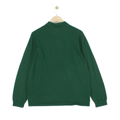 Mens Polo Shirt Long Sleeve Classic Logo