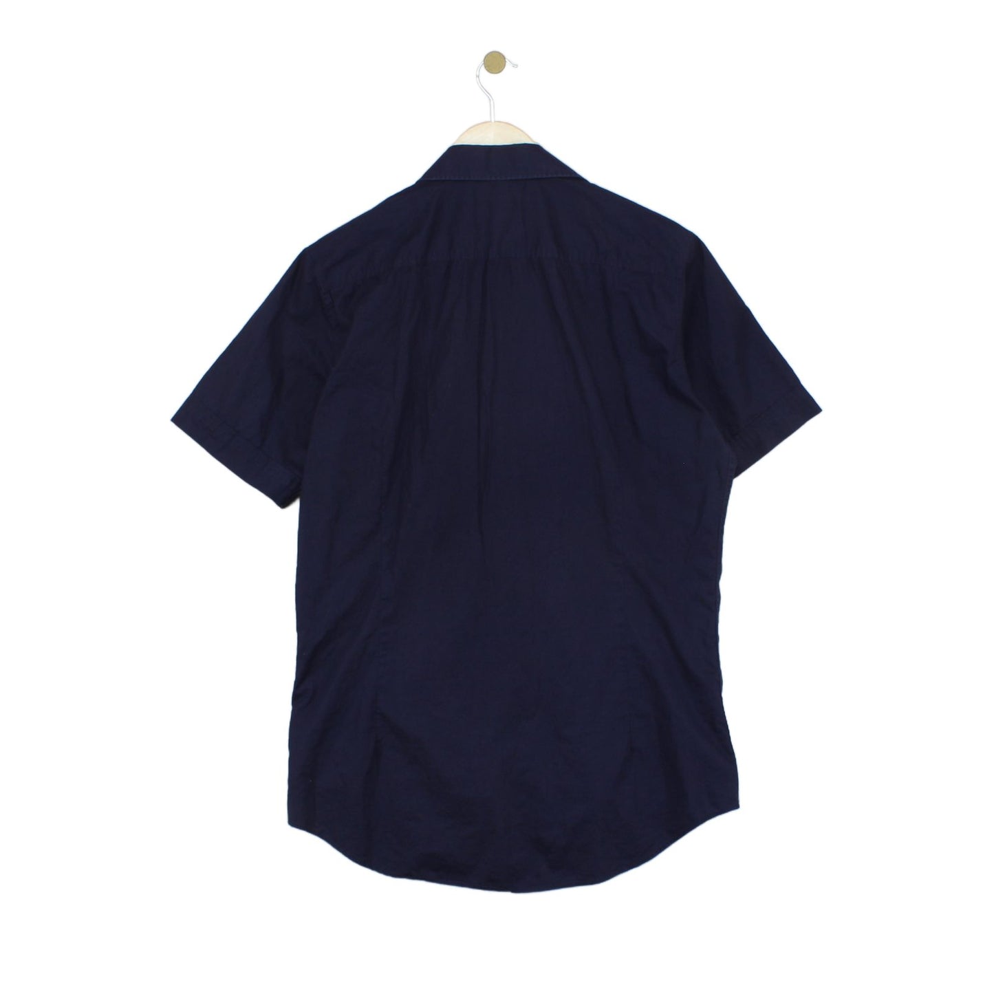Mens Shirt Designer Short Sleeve Button Up