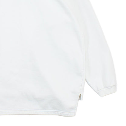Mens 1/4 Zip Sweatshirt Oversized Retro