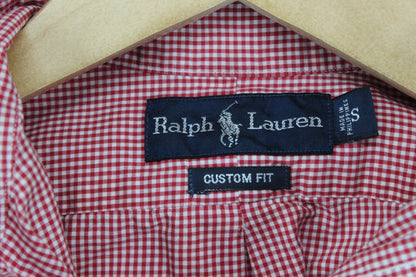 Mens Shirt  Button Down Long Sleeve Check