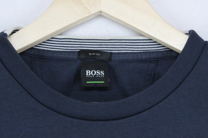 Mens Sweatshirt Crew Neck Slim Fit
