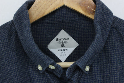 Mens Patterned Shirt Button Up Classic Long Sleeve
