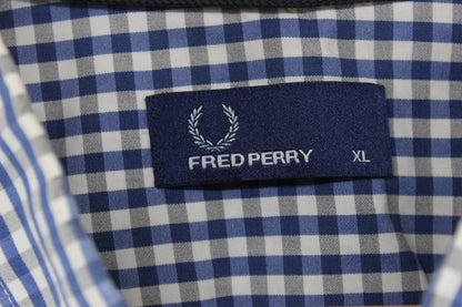 Mens Check Shirt Button Up Short Sleeve