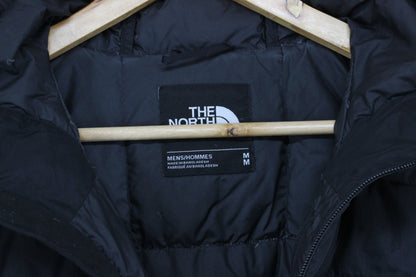 Mens Down Quilted Jacket Hooded Winter