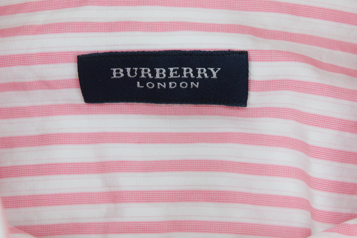 Mens Striped Shirt Button Up