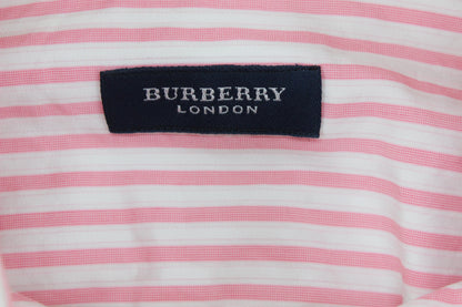 Mens Striped Shirt Button Up