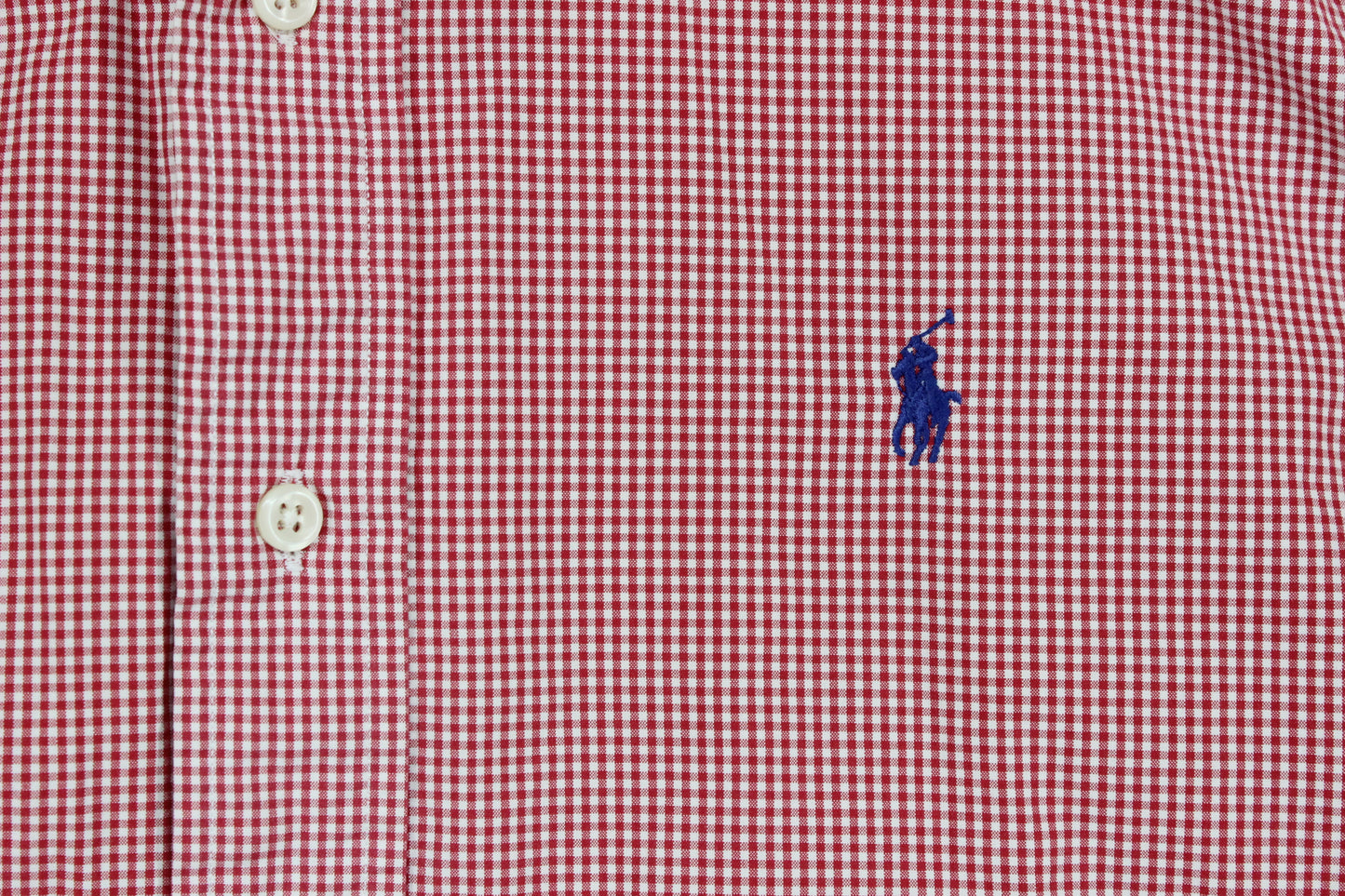 Mens Shirt  Button Down Long Sleeve Check