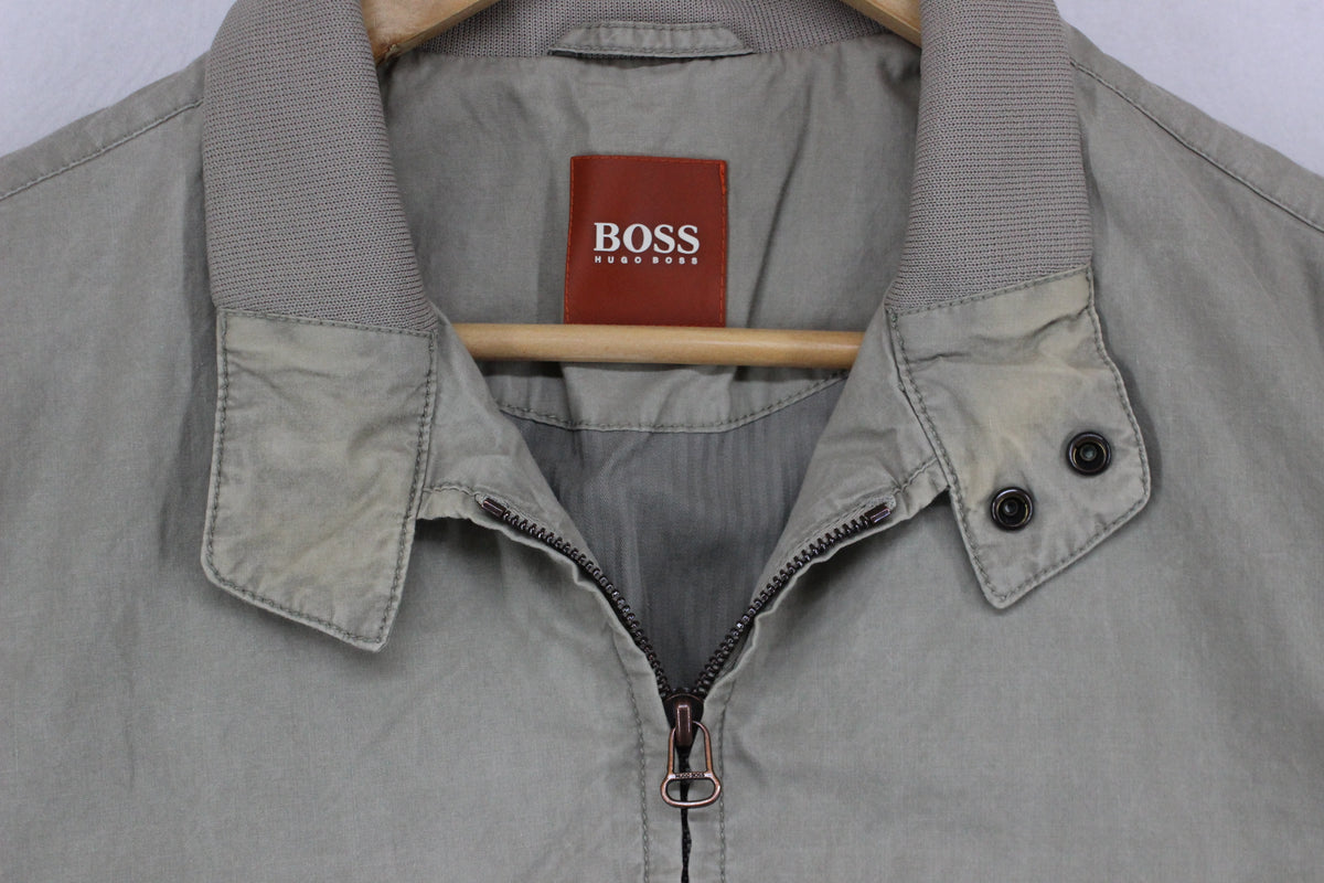 Mens Bomber Jacket Lightweight Full Zip