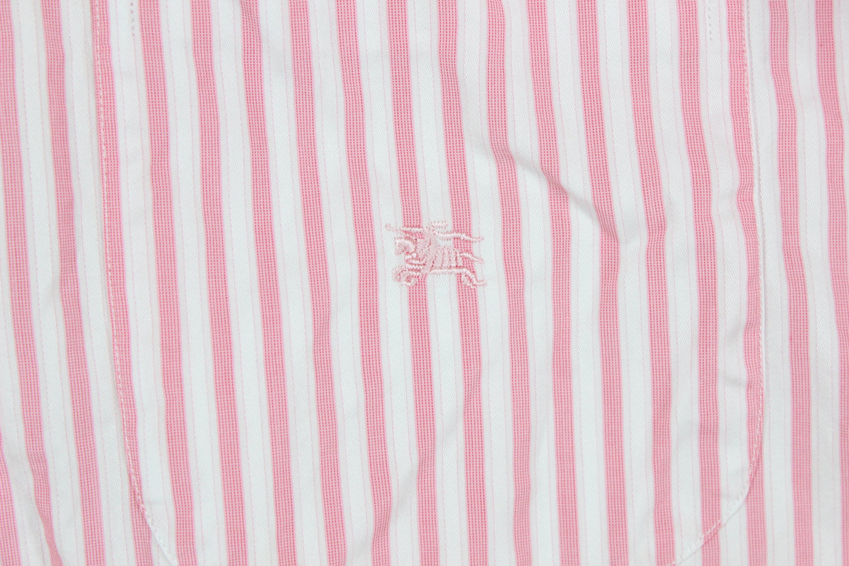 Mens Striped Shirt Button Up