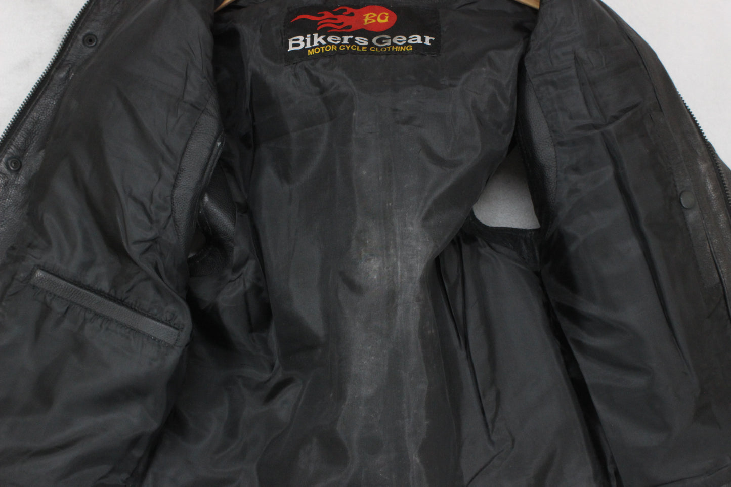 Mens Leather Vest Jacket Motorcycle Sleeveless Biker