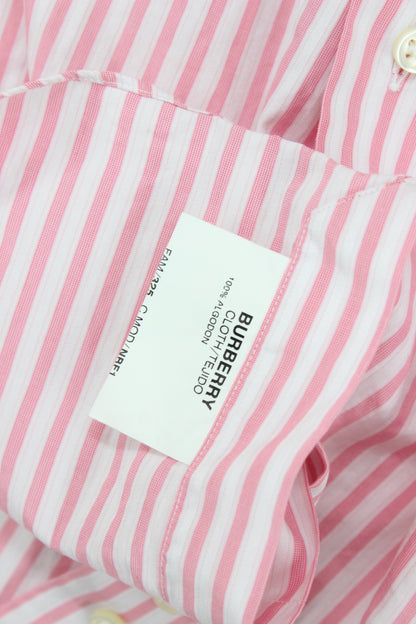 Mens Striped Shirt Button Up