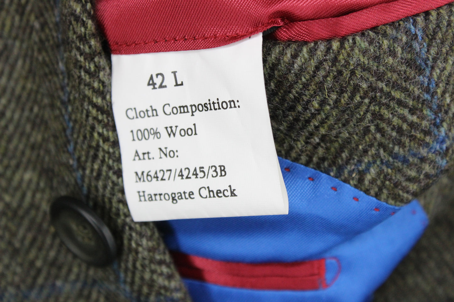 Mens Tweed Blazer British Wool