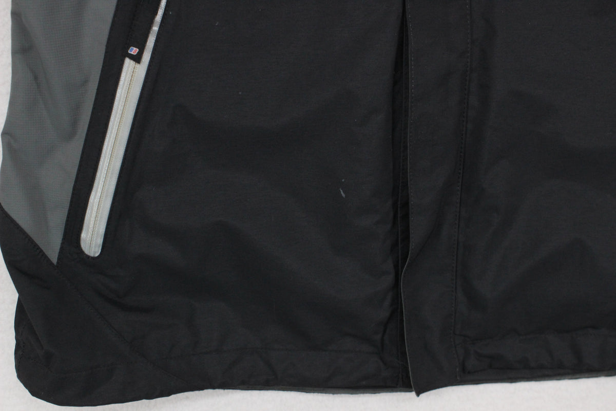 Womens Aq2 Waterproof Jacket Hooded Full Zip Lined