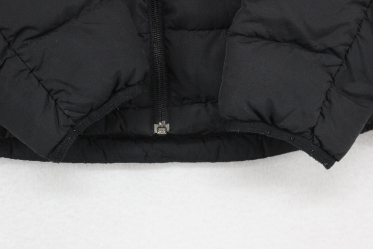 Mens Down Quilted Jacket Hooded Winter