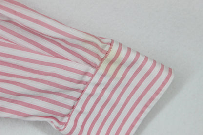 Mens Striped Shirt Button Up