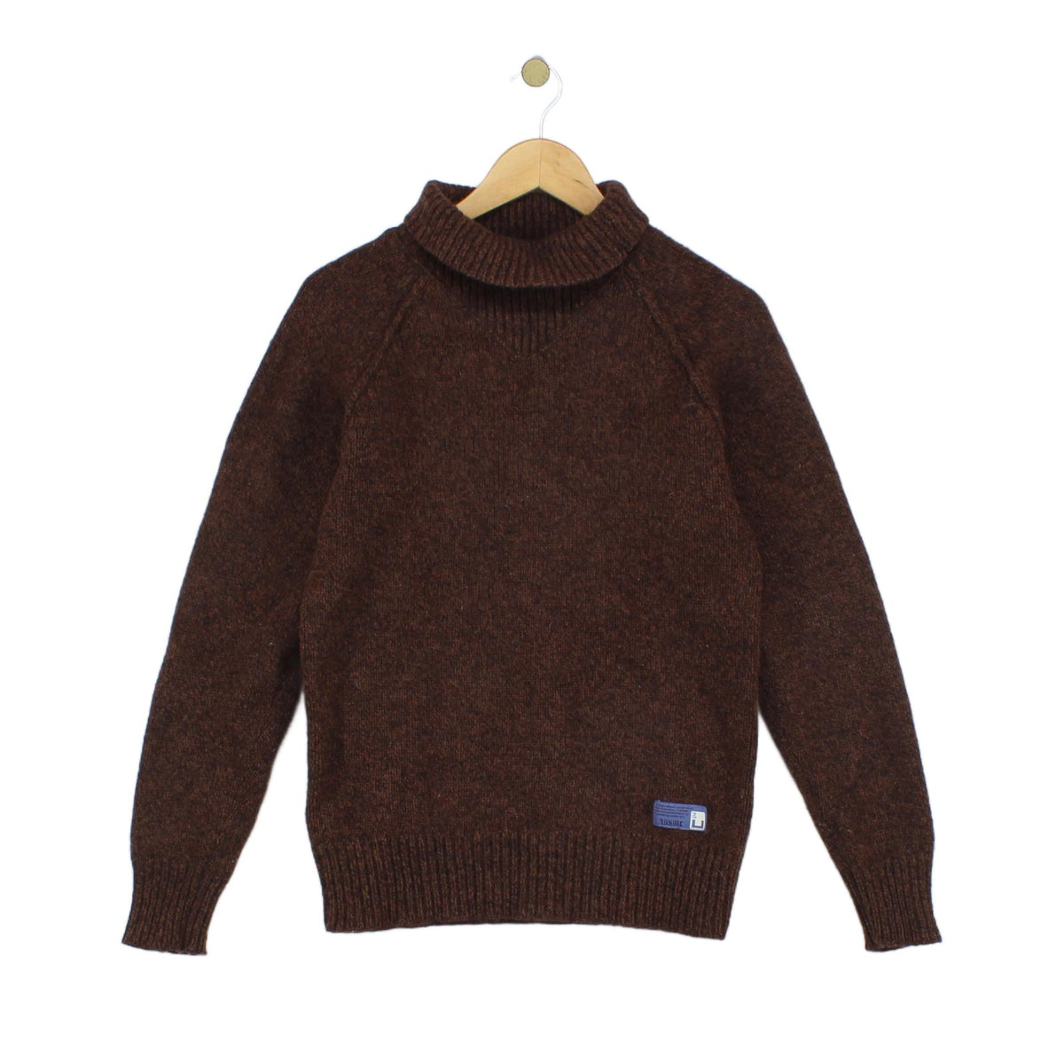 Womens Turtleneck Jumper Wool Winter
