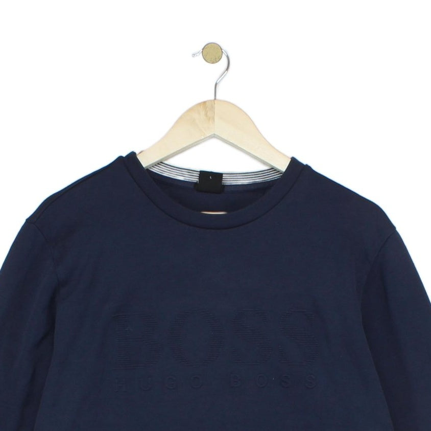Mens Sweatshirt Crew Neck Slim Fit