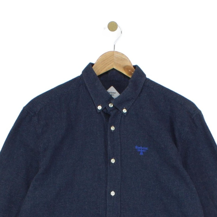 Mens Patterned Shirt Button Up Classic Long Sleeve