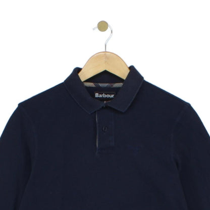 Mens Polo Shirt Casual Long Sleeve Classic