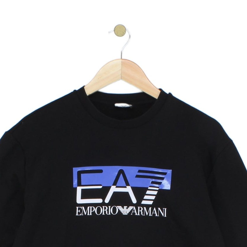 Mens Sweatshirt Logo Crew Neck