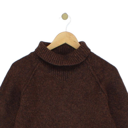 Womens Turtleneck Jumper Wool Winter