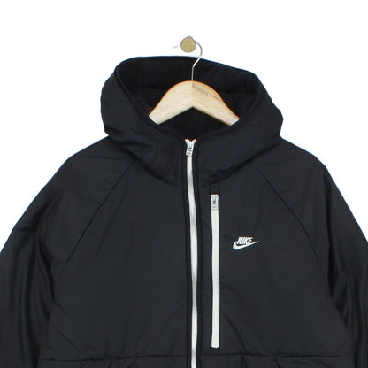 Mens Quilted Jacket Therma Fit Hooded Full Zip